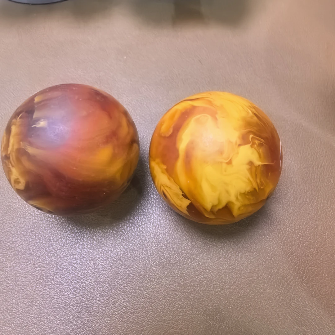 特色饰品工艺品虎皮纹手球
