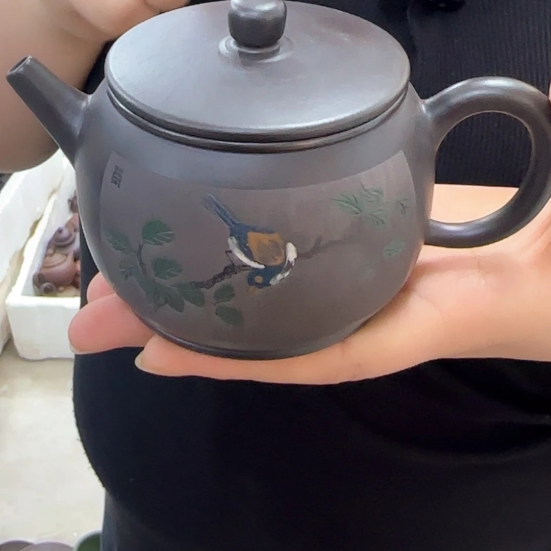茶壶紫砂宜兴紫砂壶瑕疵处理