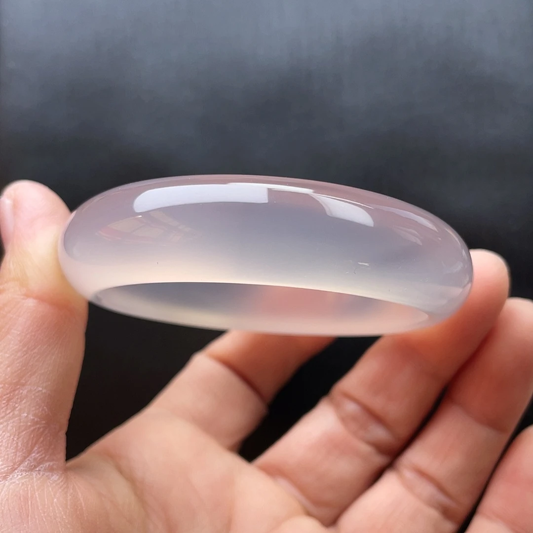 玛瑙/玉髓未镶嵌手镯54圈口