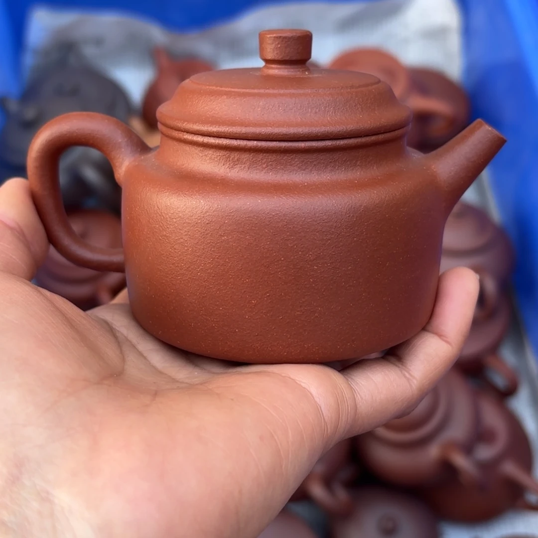 紫砂茶壶J****u红降坡德钟150c c