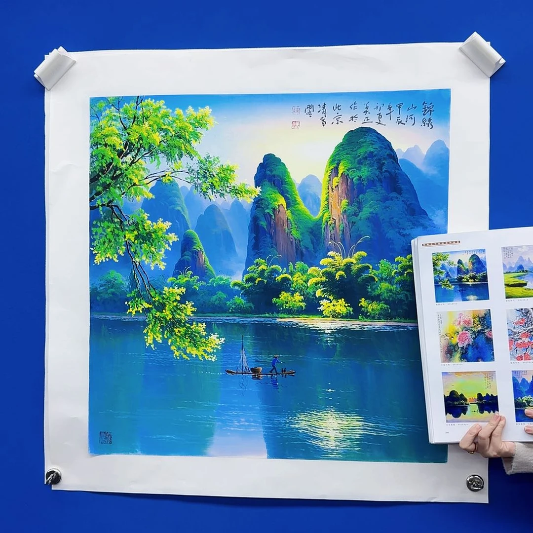 国画多次参加国内外大型画展