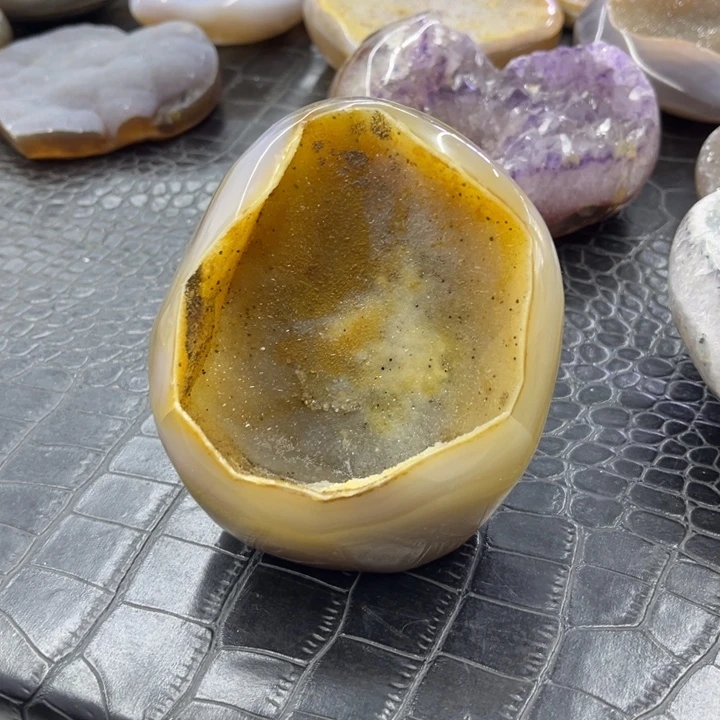 珠宝半成品未镶嵌水晶黄金洞