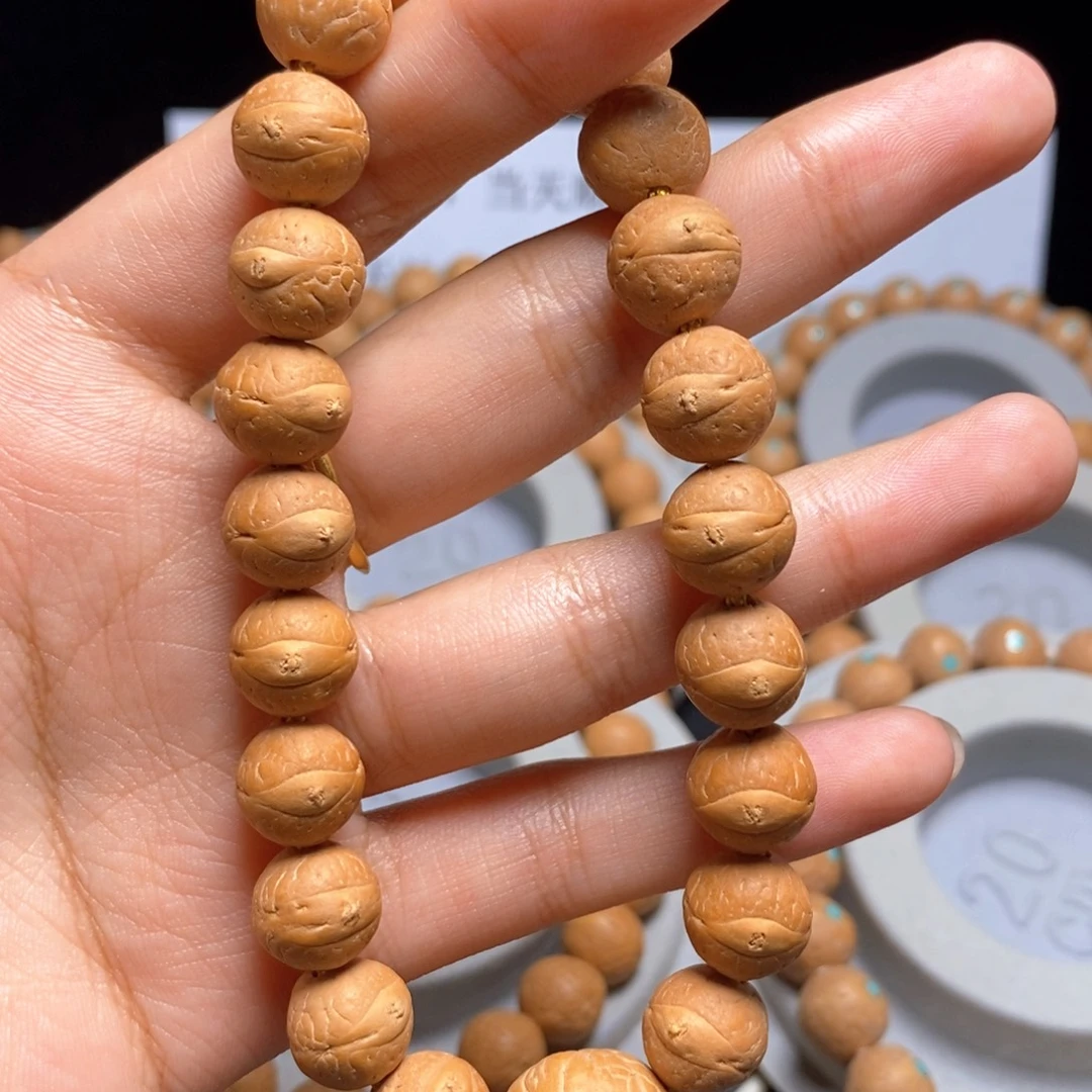 凤眼菩提吊坠手串
