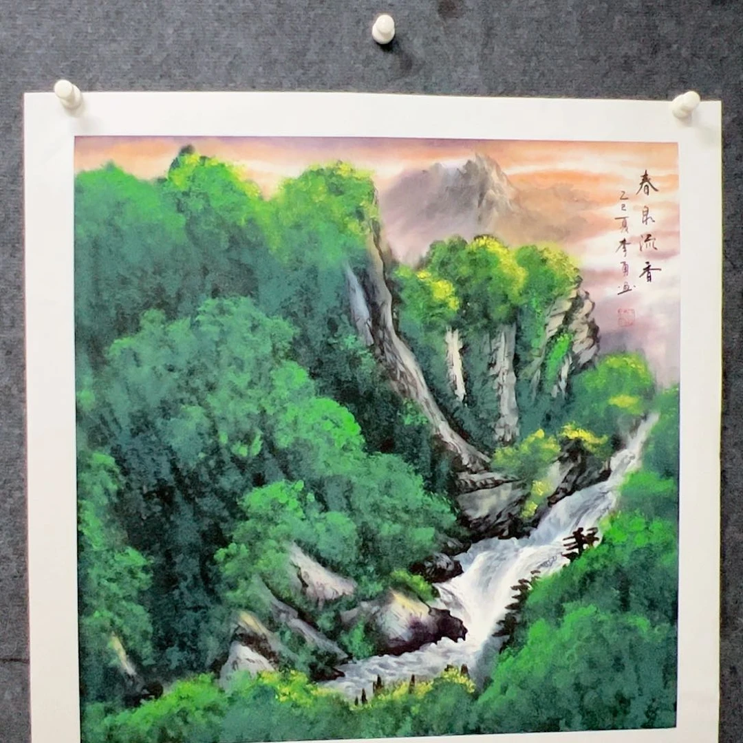 国画国画作品纯手绘