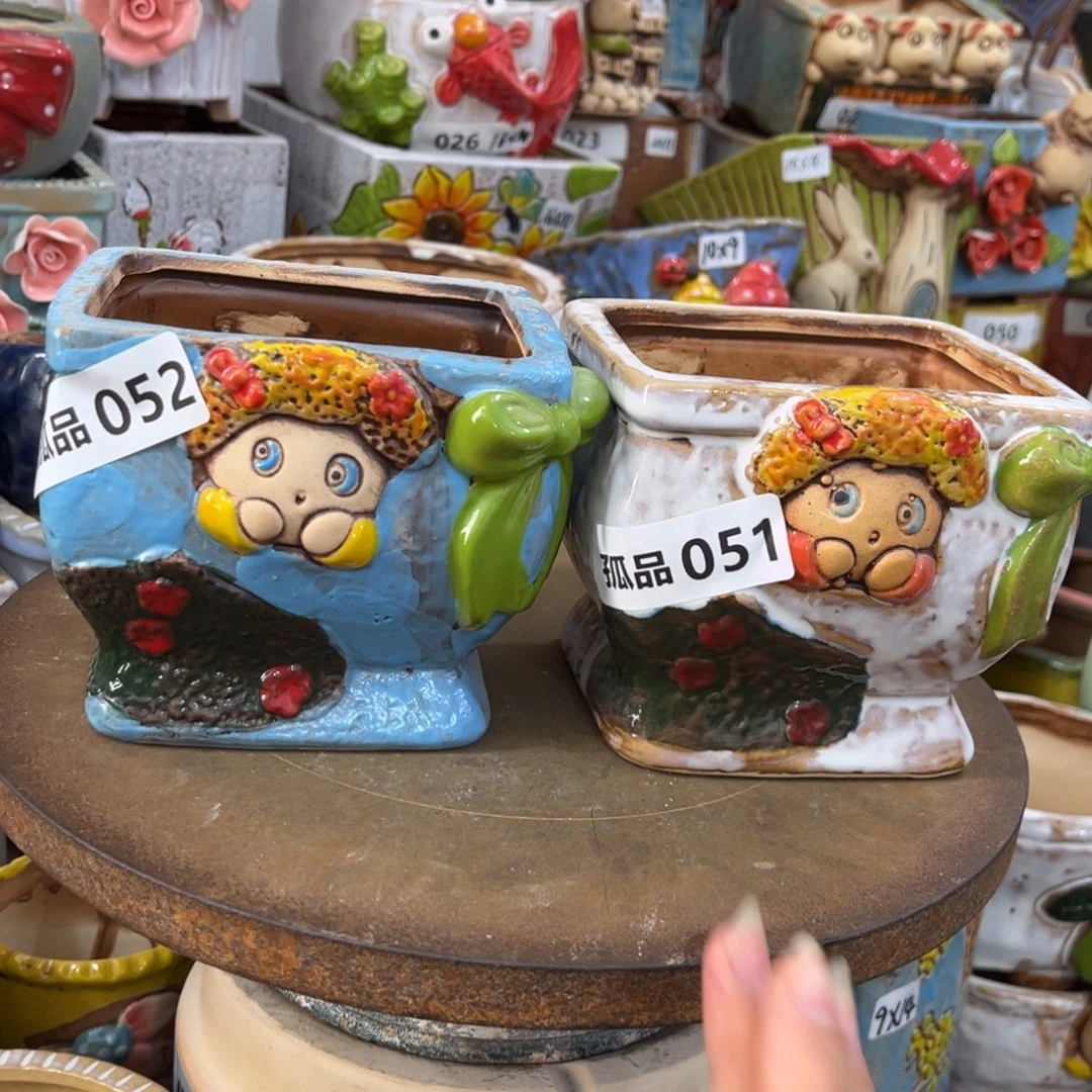 粗陶多肉花盆花盆花盆孤品52孤品51