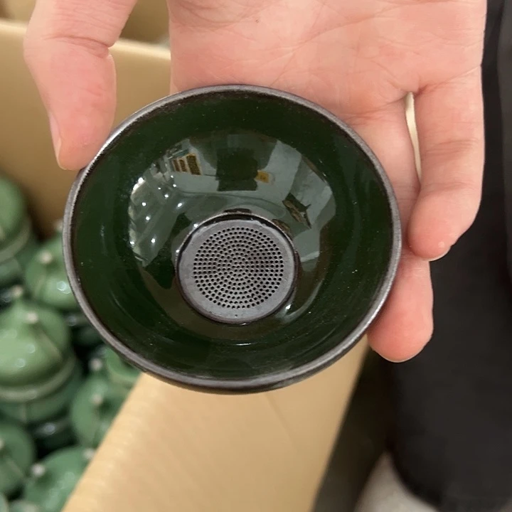 龙泉云间青瓷小米茶器