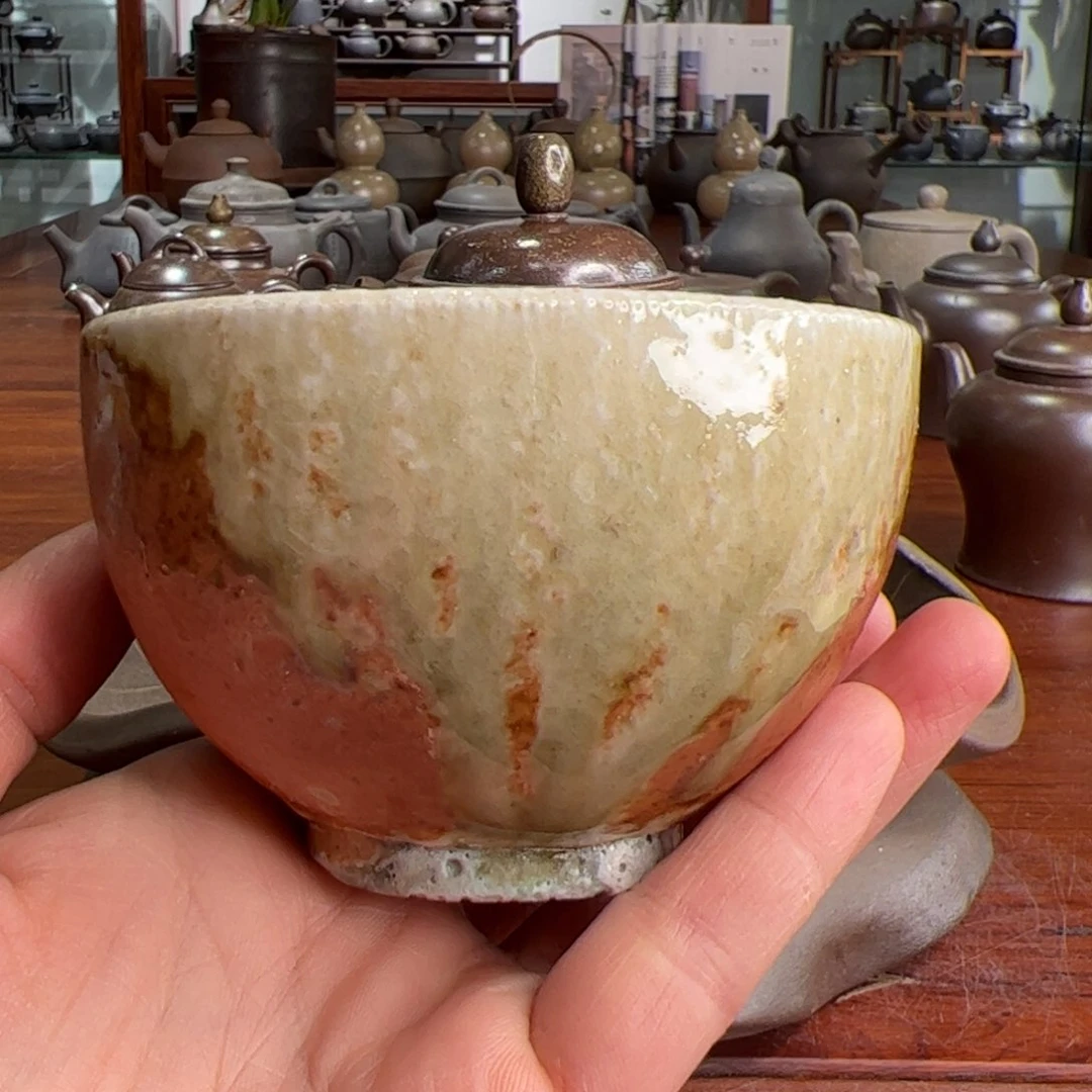 贵台龙窑柴烧茶壶A08K*F