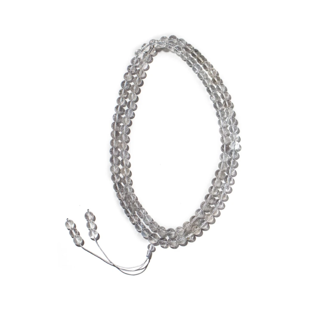 【网瓷专属】9+喜马拉雅白水晶项链多样性发一XL3302C