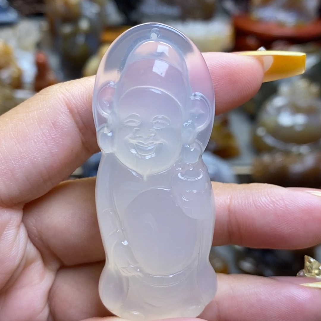 玛瑙/玉髓挂件未镶嵌