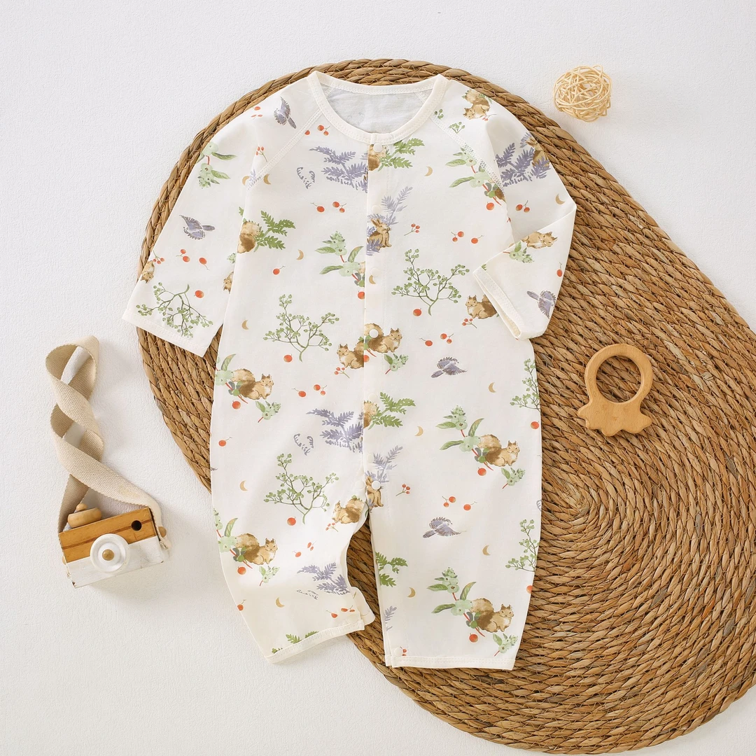 0115-【纱布松鼠部落-哈衣】直播间宝宝秋衣连体链接专属