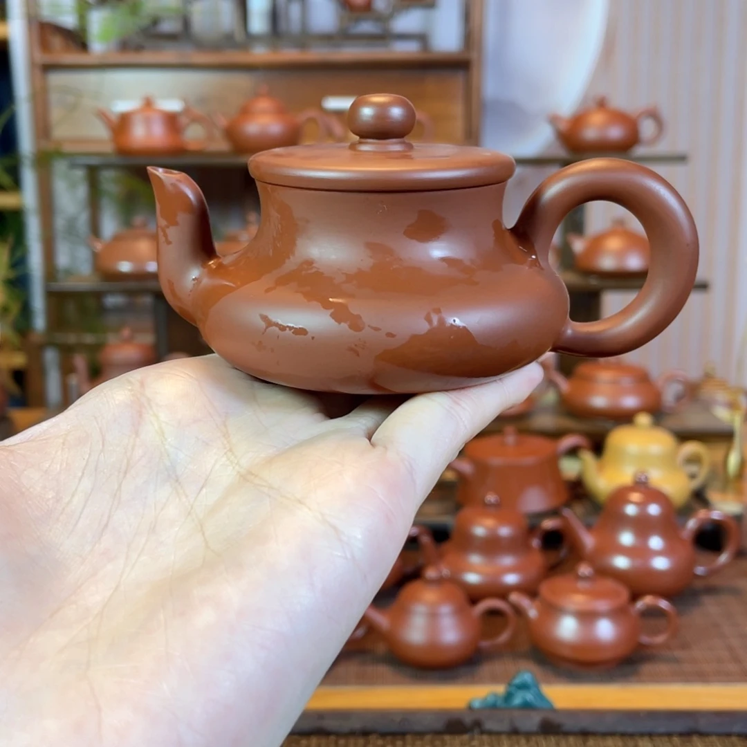 茶壶紫砂三*潮州手工君德