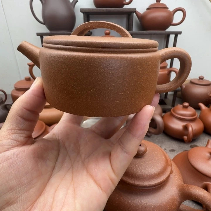 茶杯紫砂将坡汉瓦180cc