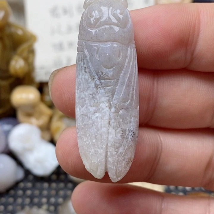 颈饰未镶嵌硅化珊瑚（珊瑚玉）有瑕