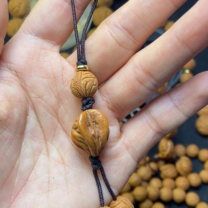 吊坠桃核秦岭龙纹桃核gua jian