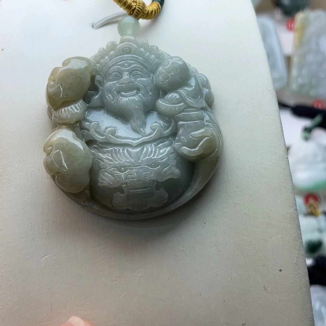 【闪购商品】翡翠未镶嵌颈饰帅*翡翠