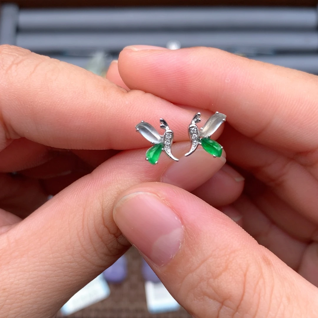 【闪购商品】18K金镶嵌挂件翡翠一