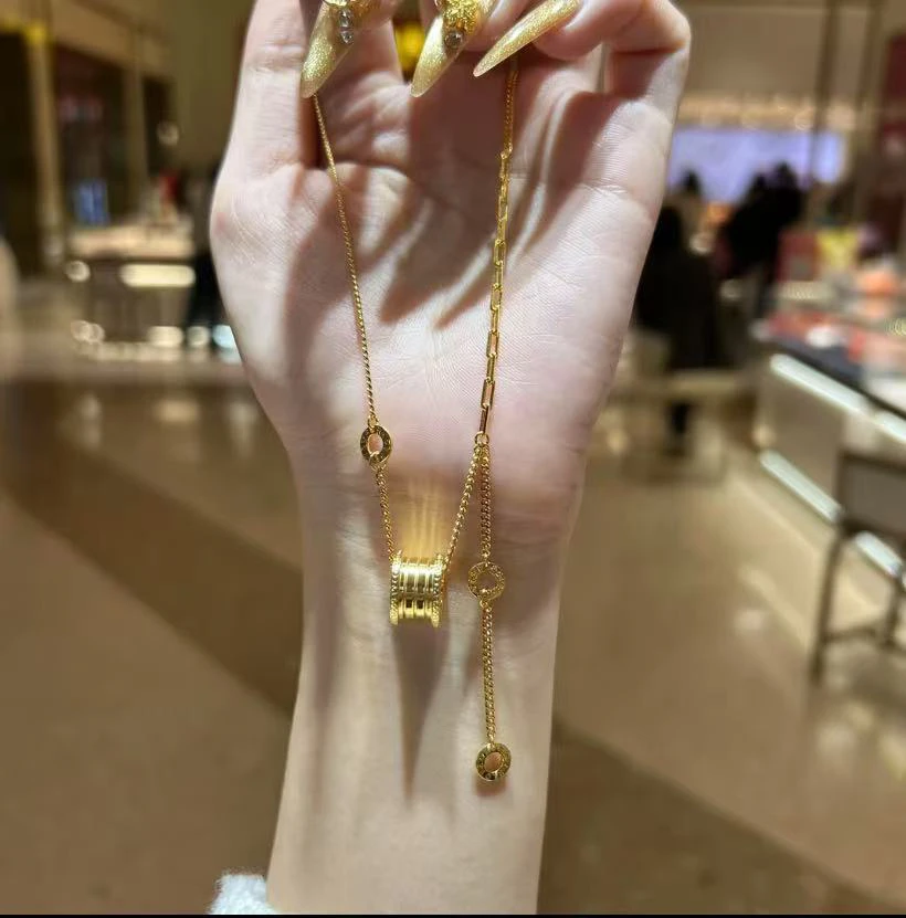 坠链均足银 大蛮腰套链4003