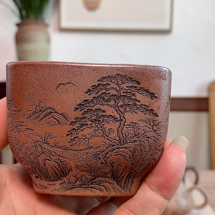 茶壶紫砂宜兴原矿主人杯