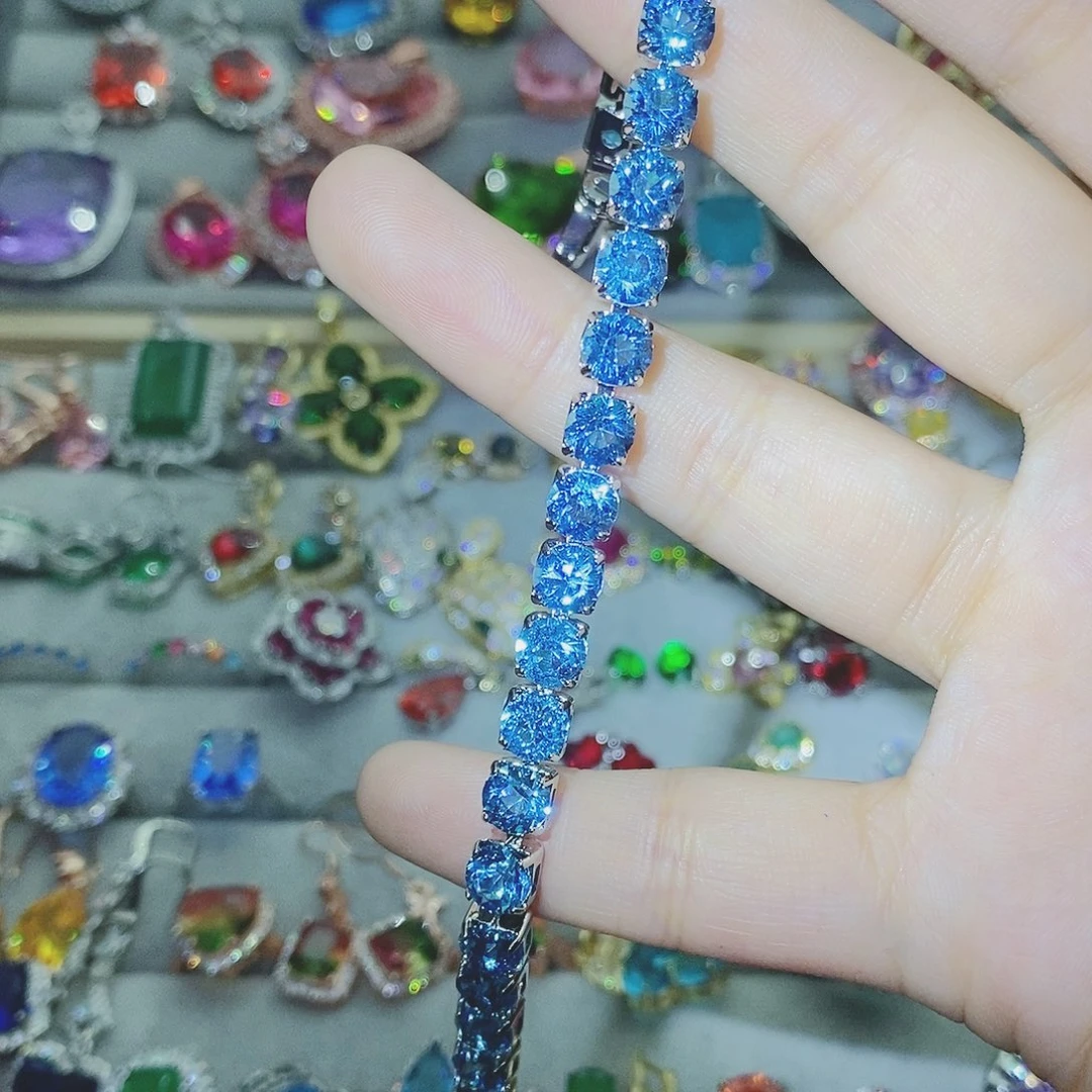 【闪购商品】托帕石耳饰银S925镶嵌