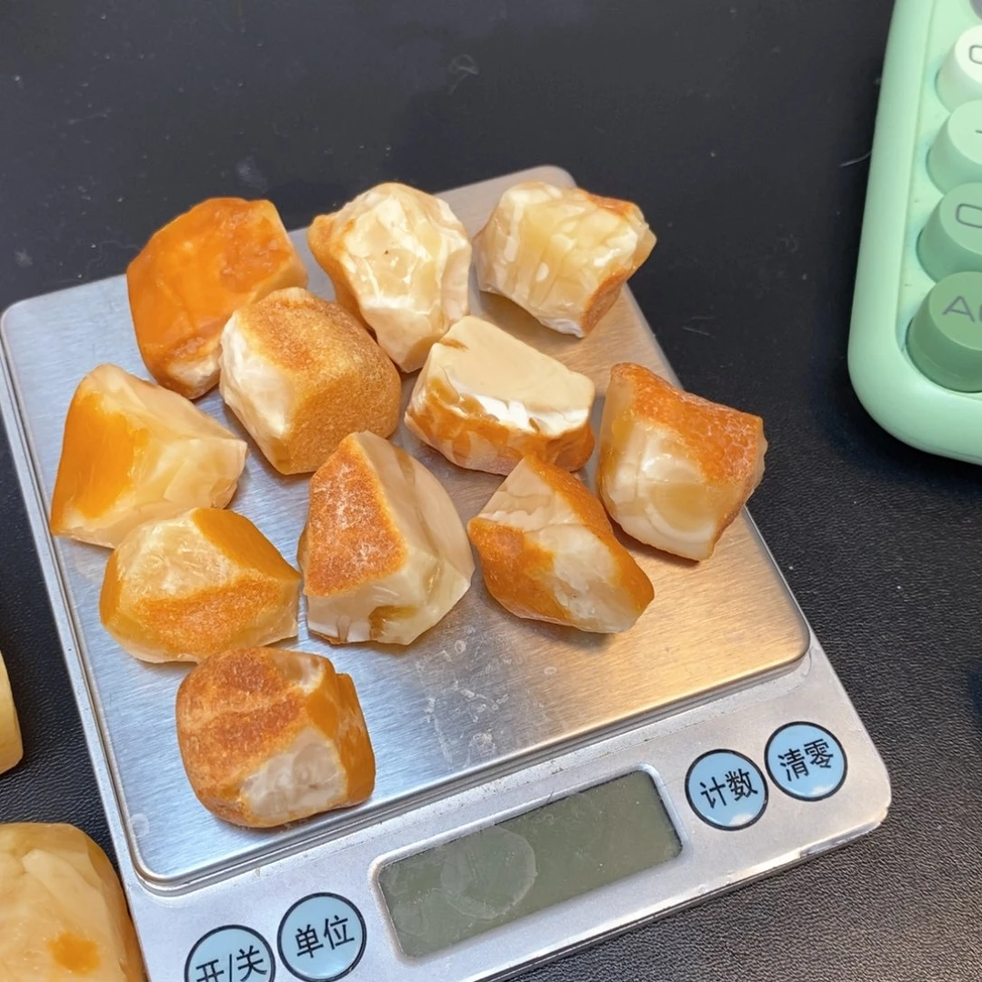 定制琥珀未镶嵌海*天然蜜蜡原石加工不退不换