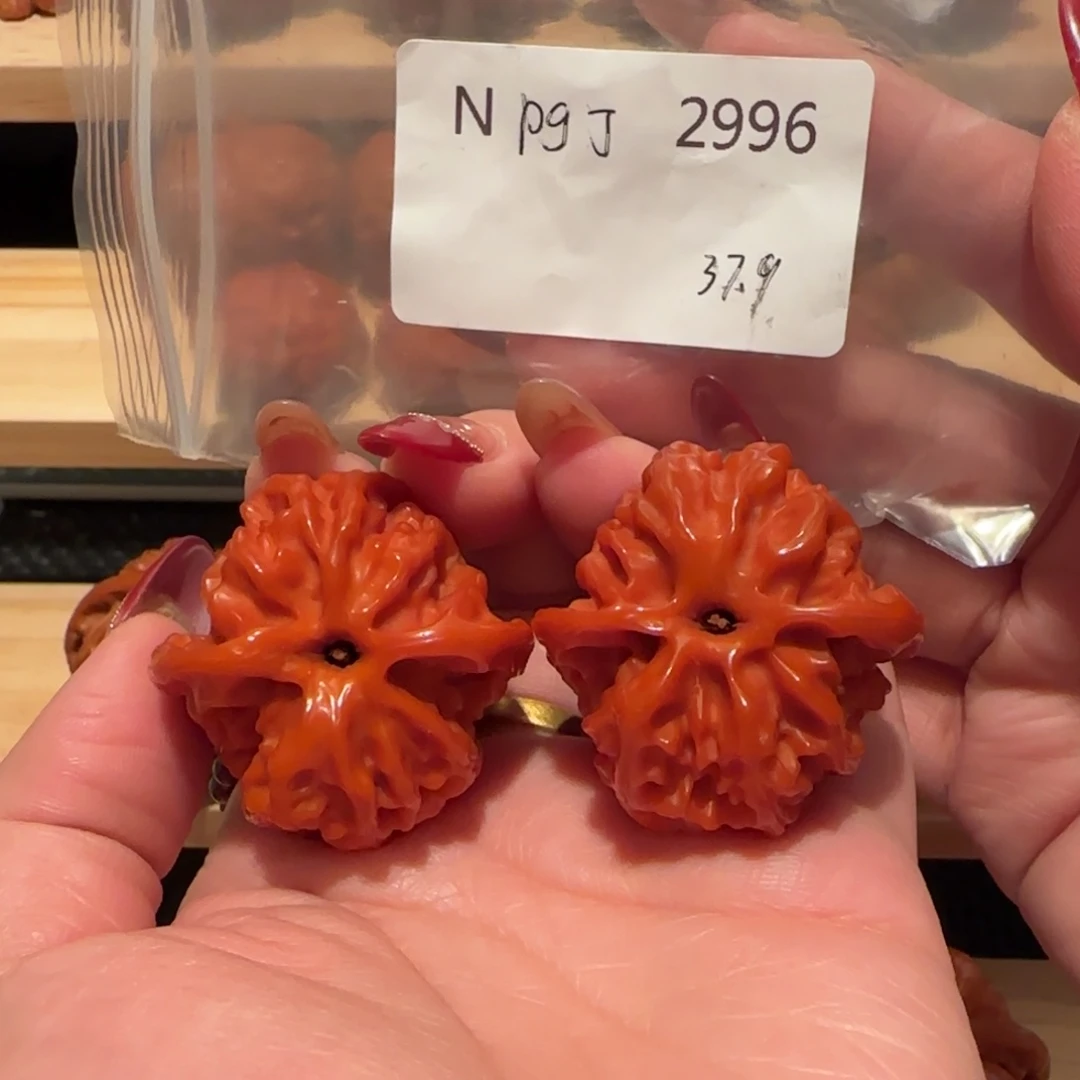 *****吊坠文玩核桃玉化苹果园37精品