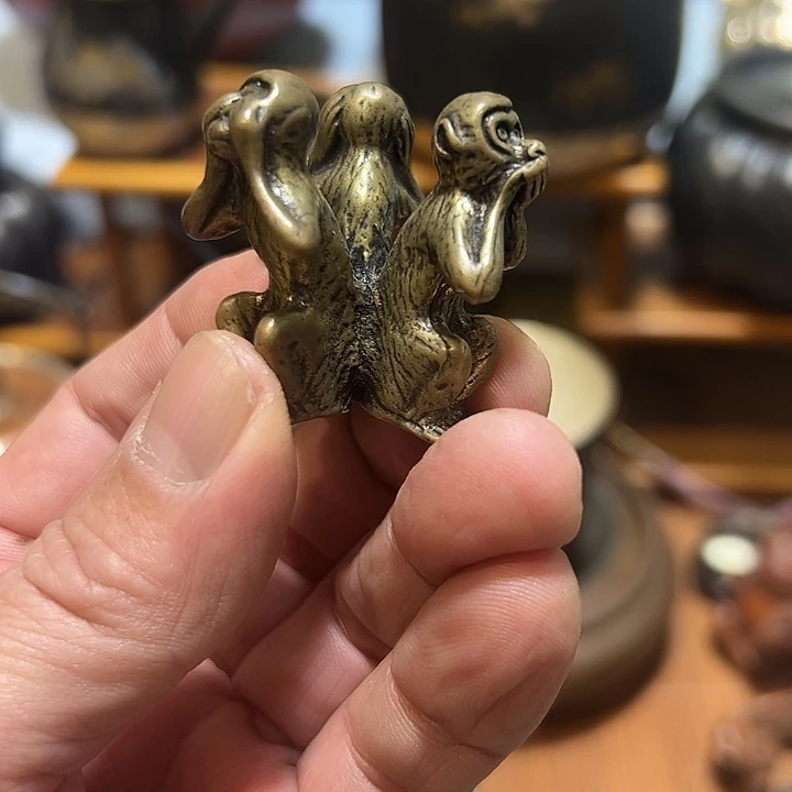 铜中古工艺品摆件