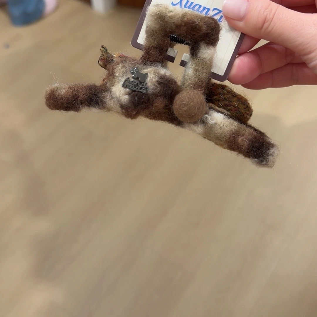 布艺铁合金小狗爪