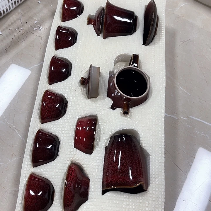 孤品茶具套装等。