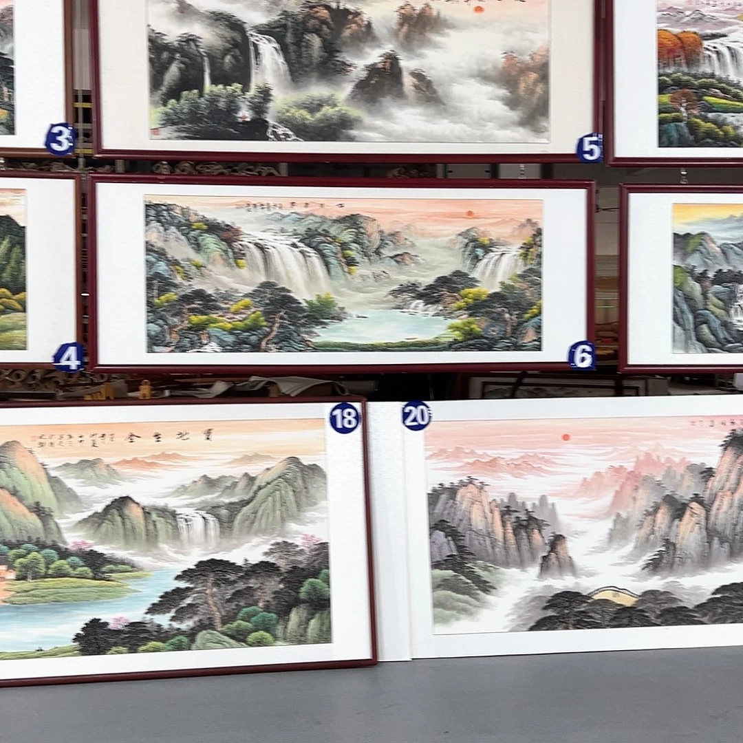 ´***`国画手绘保证质量保证