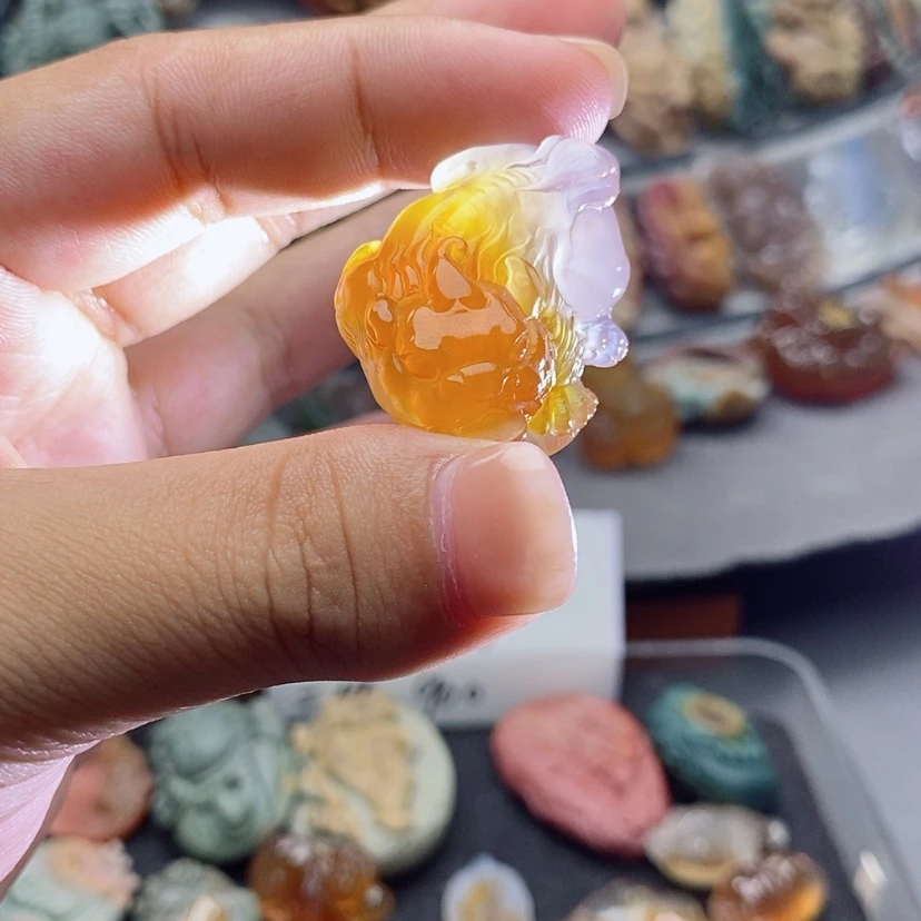 【闪购商品】未镶嵌吊坠定制玛瑙