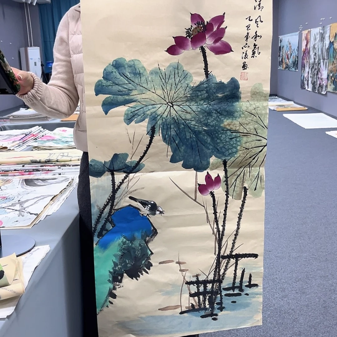 国画国画老师作品
