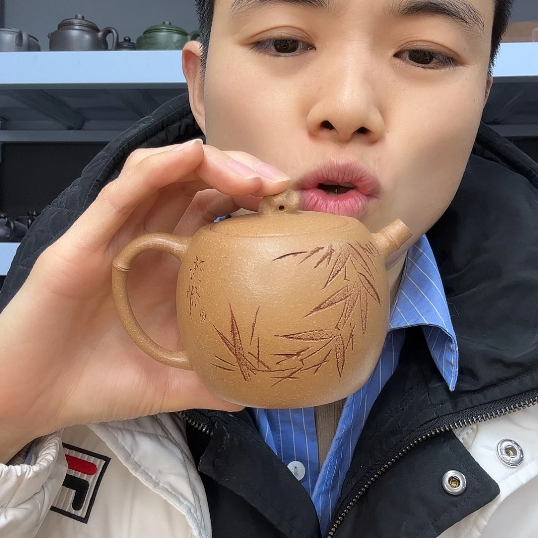 紫砂茶壶民间手艺人全手工制作