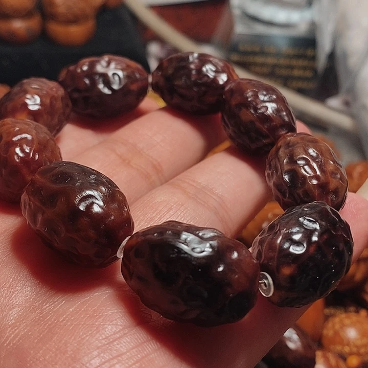 人***茶橄榄核手串/手链特价