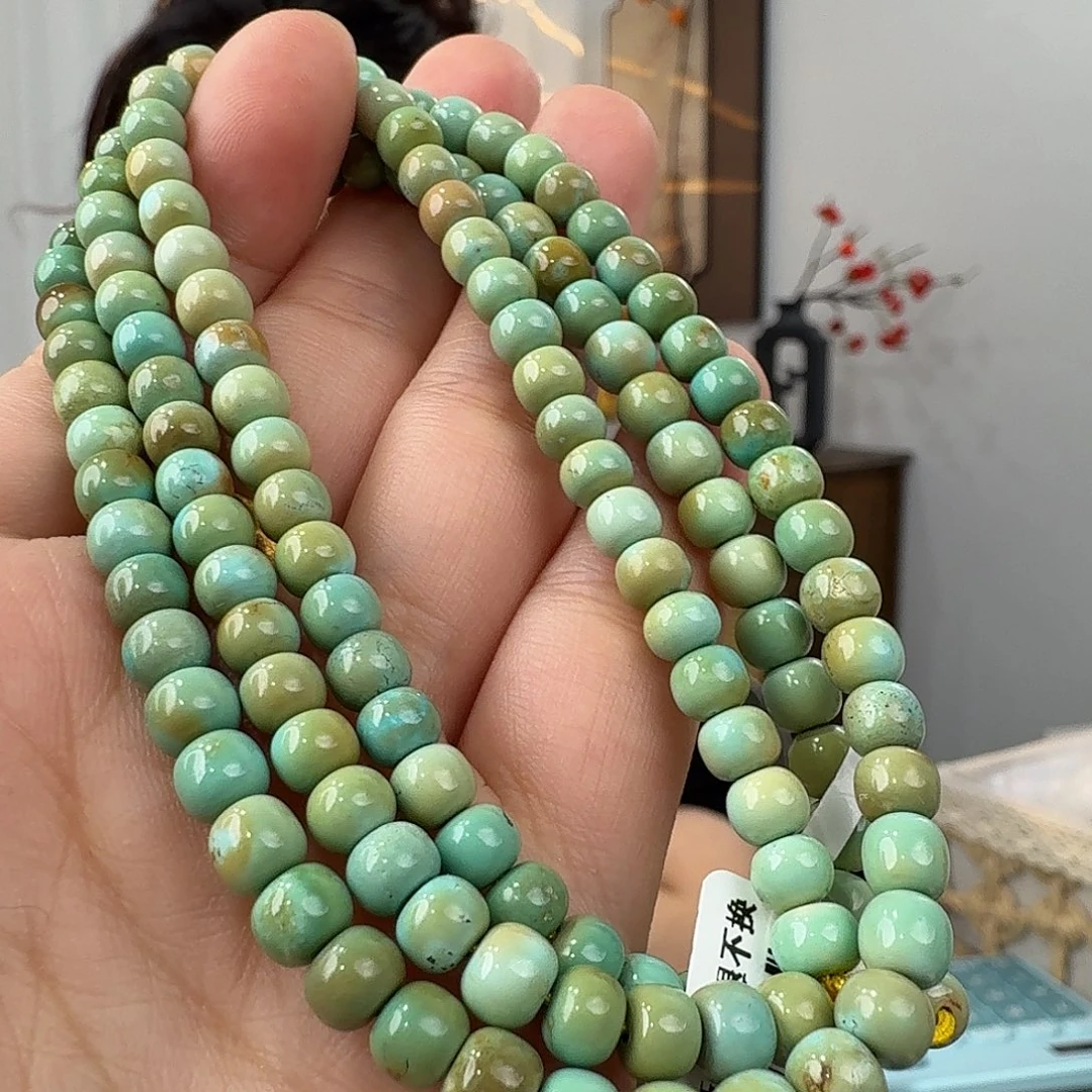 好***缘绿松石未镶嵌珠宝奇石