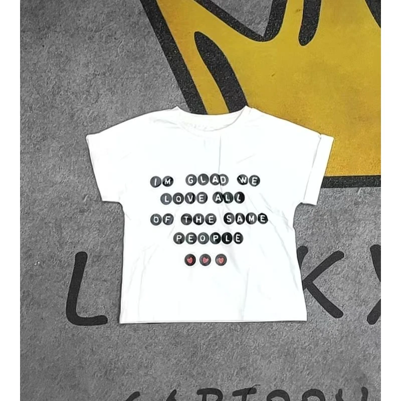 2510/F3-3/小马短袖T恤（字母款)