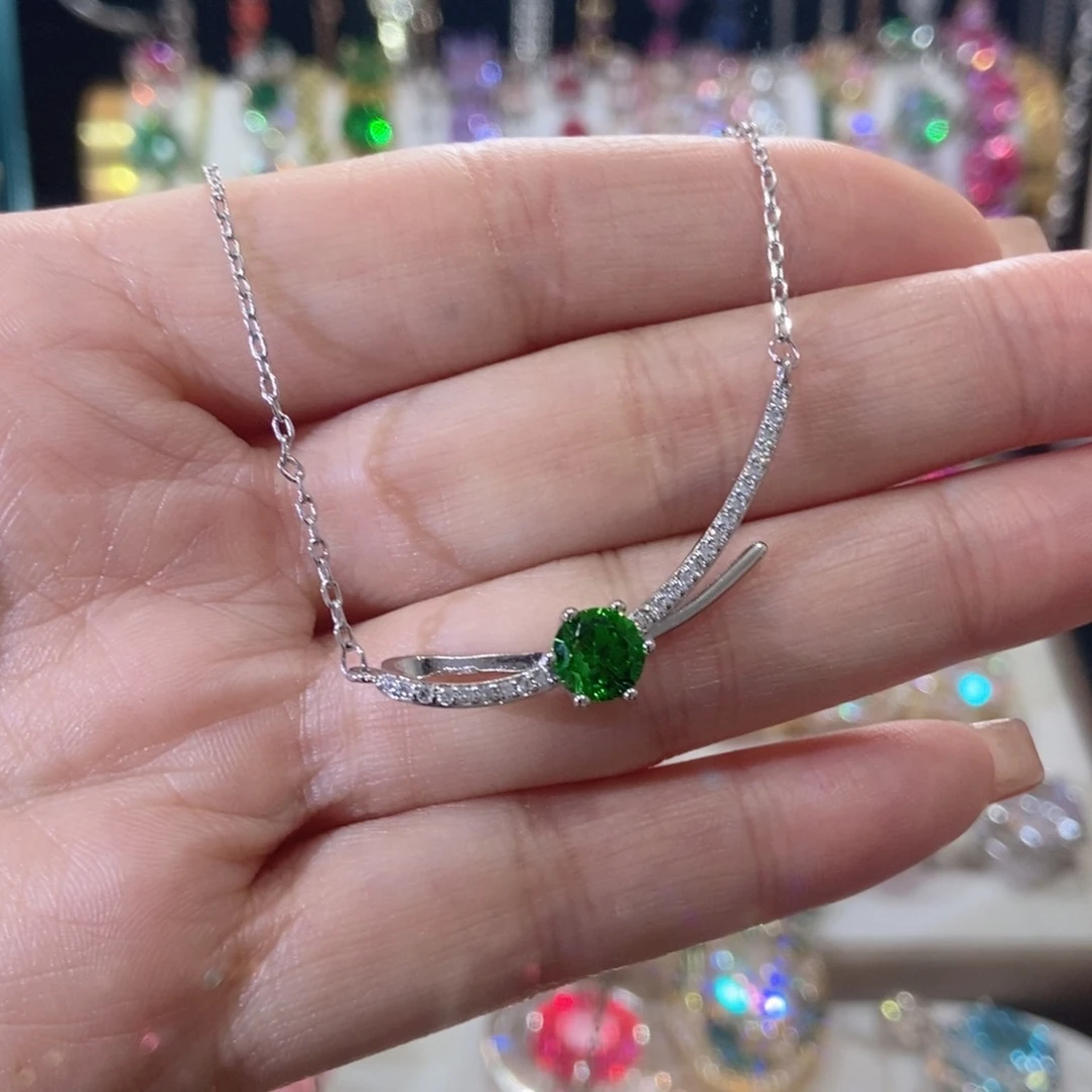 66锆石（处理）项链