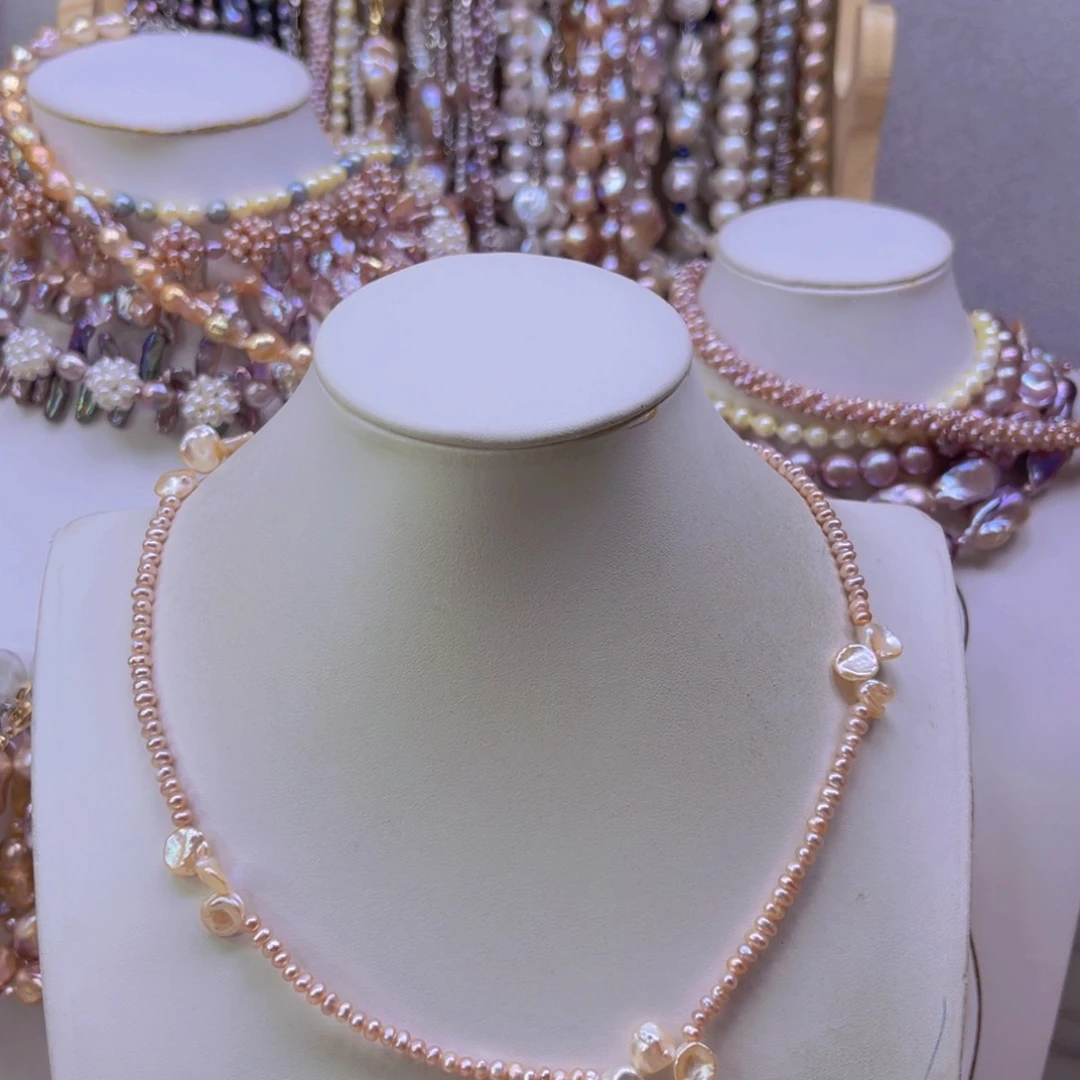 淡水珍珠手绳合金