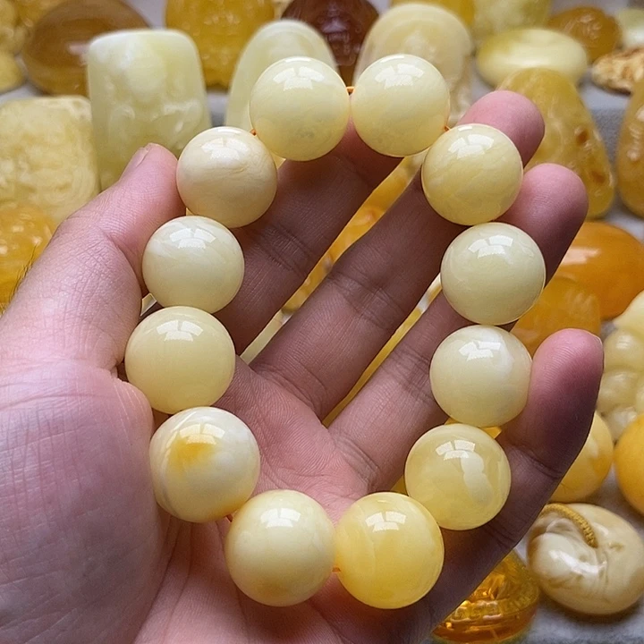 琥珀颈饰未镶嵌琥珀蜜蜡吊坠