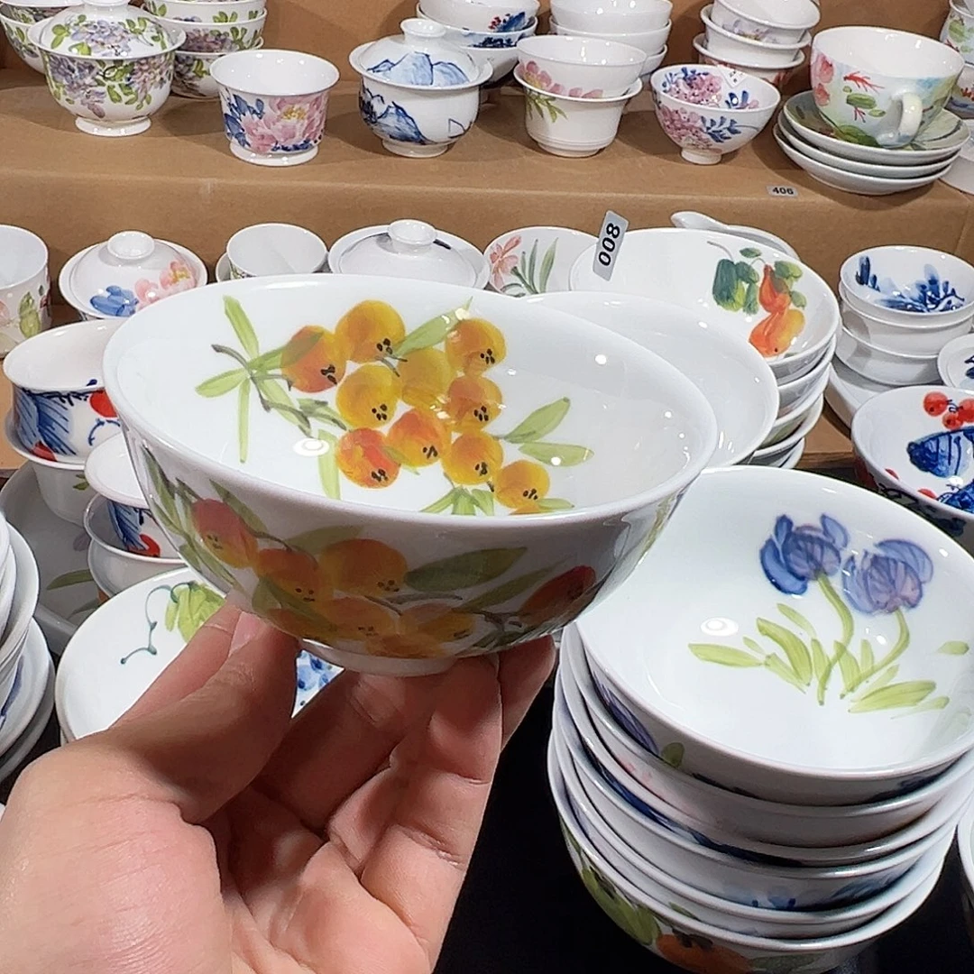 美***美景德镇手工手绘陶瓷
