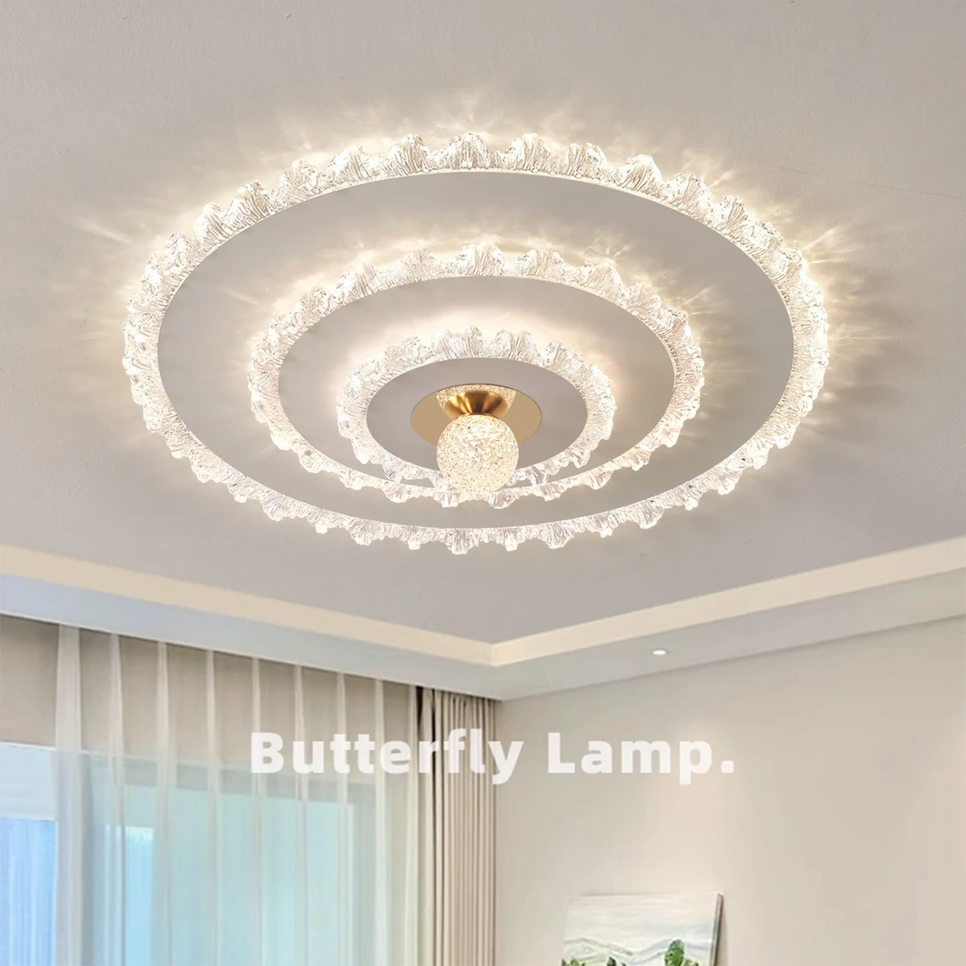 灯寰灯饰2025最新款圆形客厅吸顶灯轻奢吸顶简约现代客厅大灯