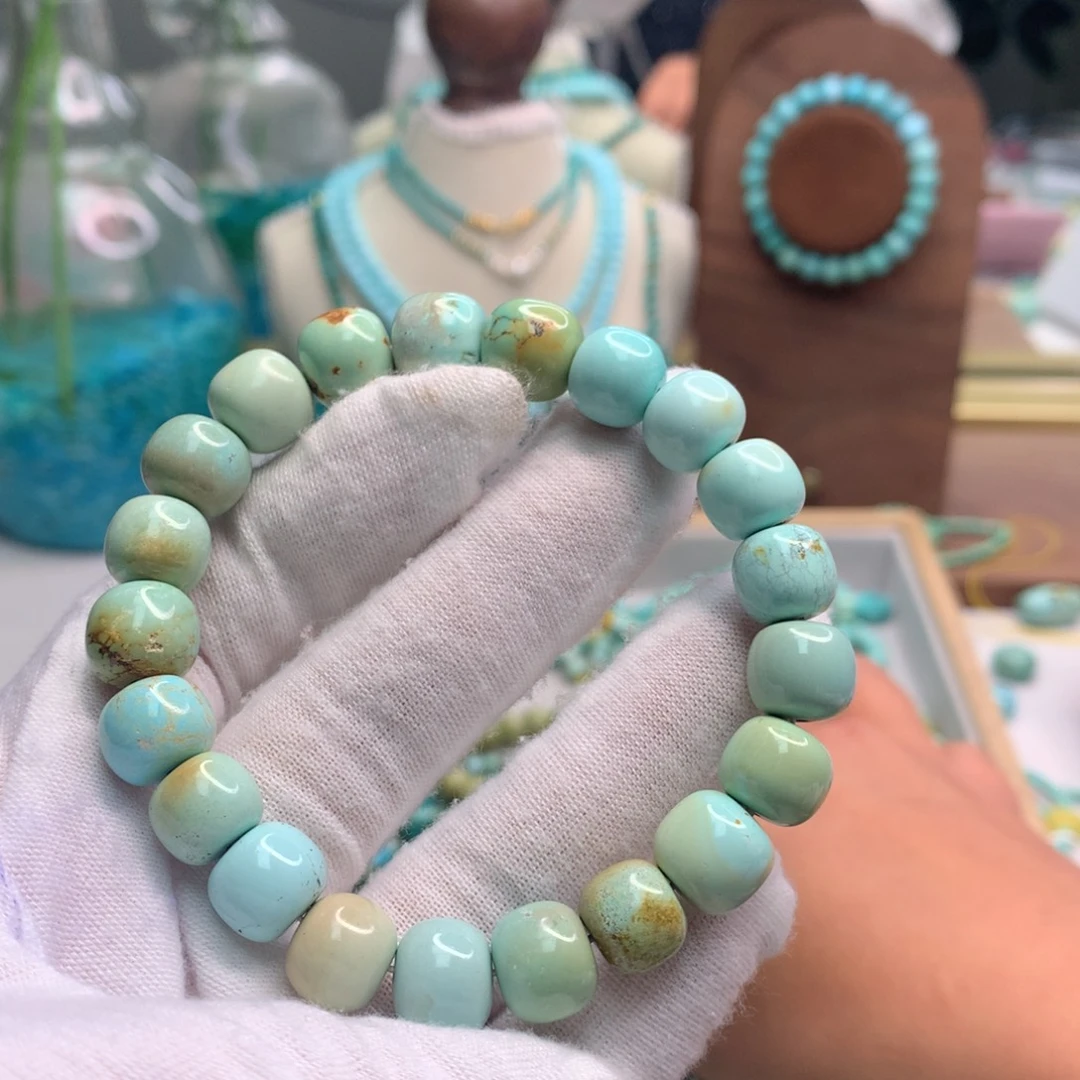 绿松石未镶嵌饰品