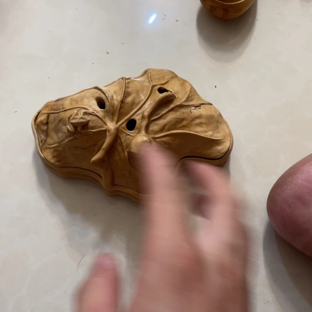 黄杨木小叶瑕疵香炉