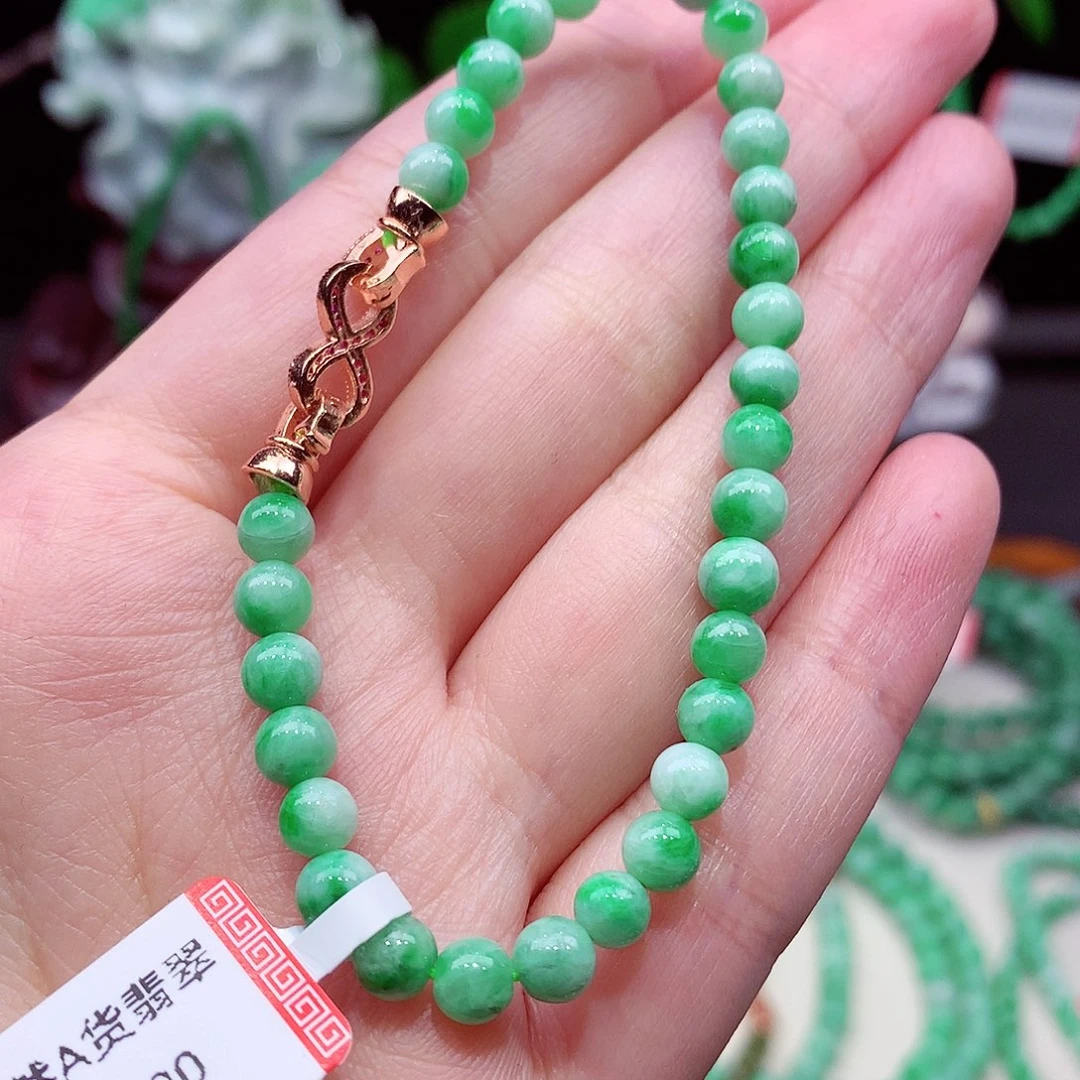 翡翠未镶嵌手链翡翠