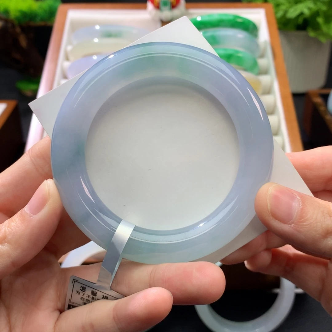 翡翠未镶嵌手镯闪购 14