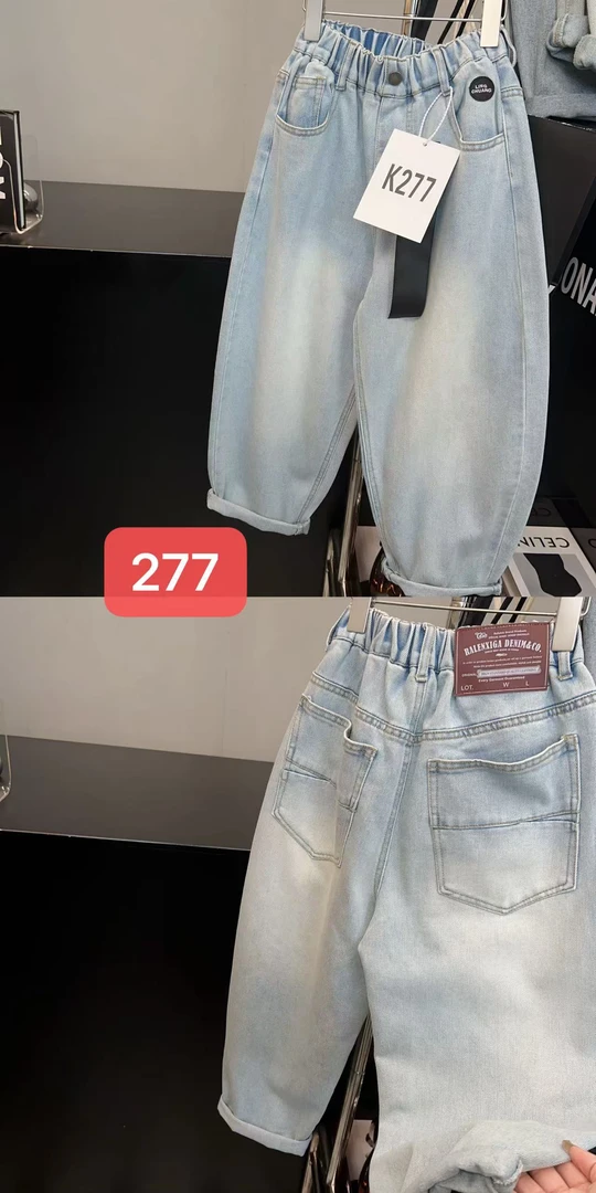 KM PERSONALITY 2025 春秋儿童牛仔裤 277