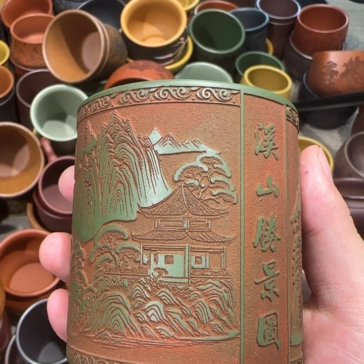 茶杯紫砂全手工紫砂