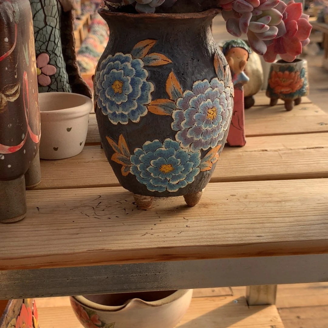 ?****?牛牛大米花盆多肉花盆