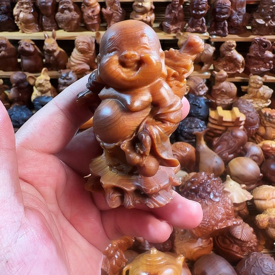 用***7柏木（崖柏）崖柏陈化高油布袋米勒佛