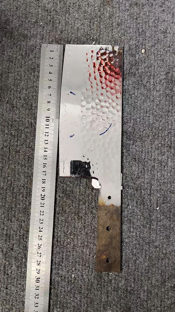 宏盛金瑕疵刀胚专拍链接瑕疵半成品 02