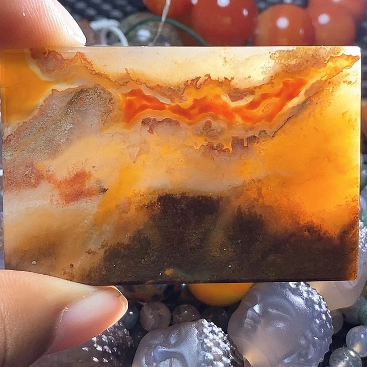 玛瑙/玉髓未镶嵌颈饰